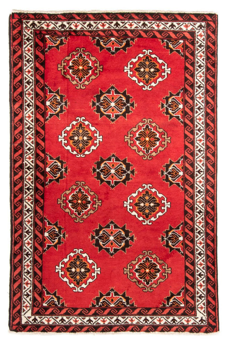 Belutsch Teppich 206 x 131 cm - rot