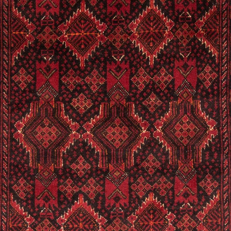 Belutsch Teppich 187 x 99 cm - rot
