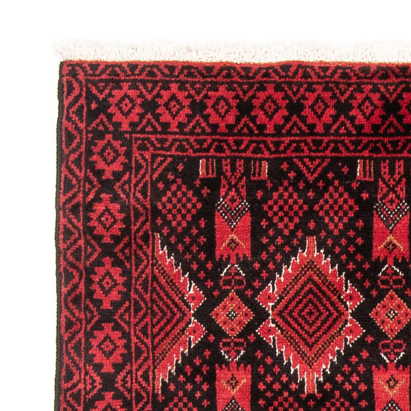 Belutsch Teppich 187 x 103 cm - rot