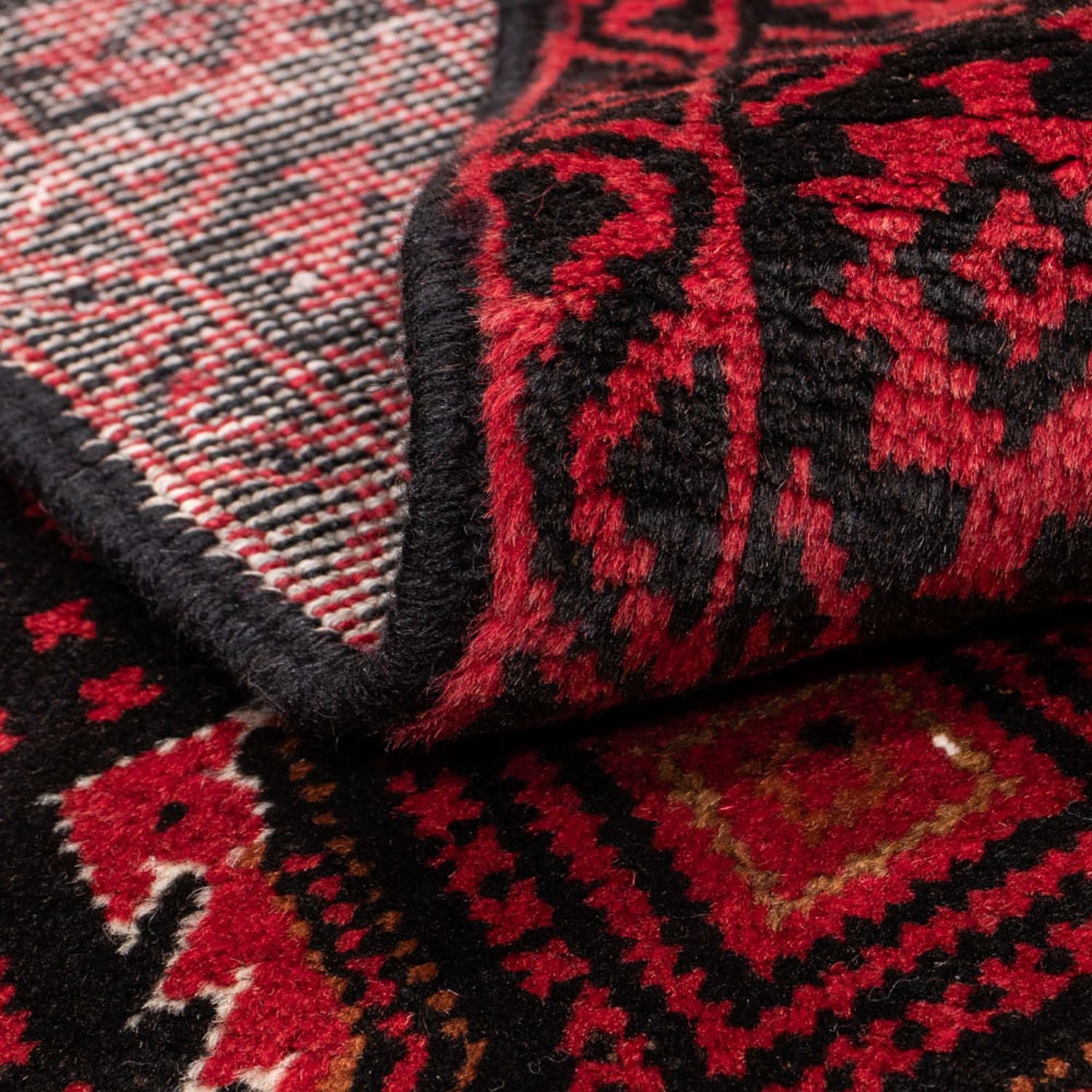 Belutsch Teppich 187 x 103 cm - rot