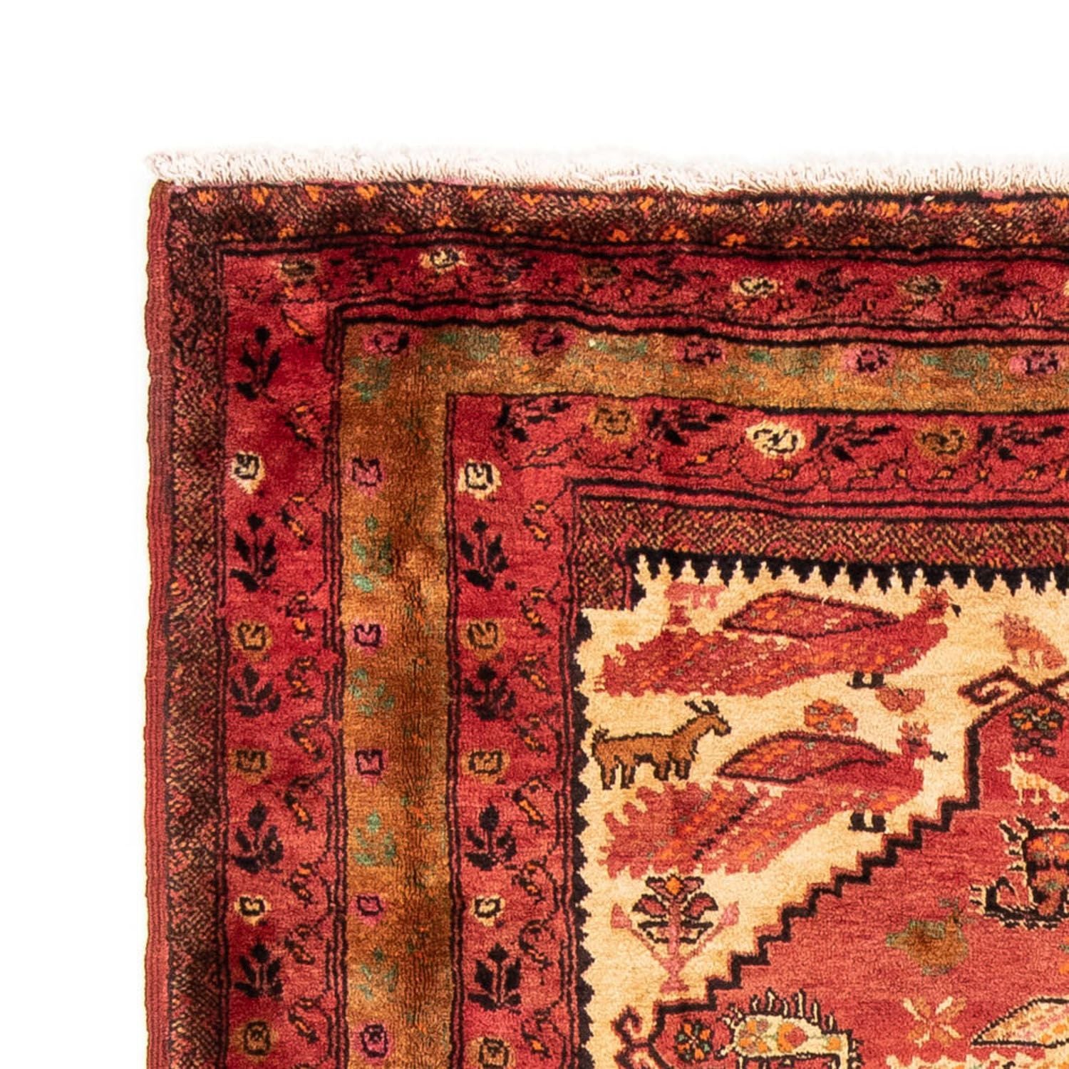 Belutsch Teppich 224 x 134 cm - rot