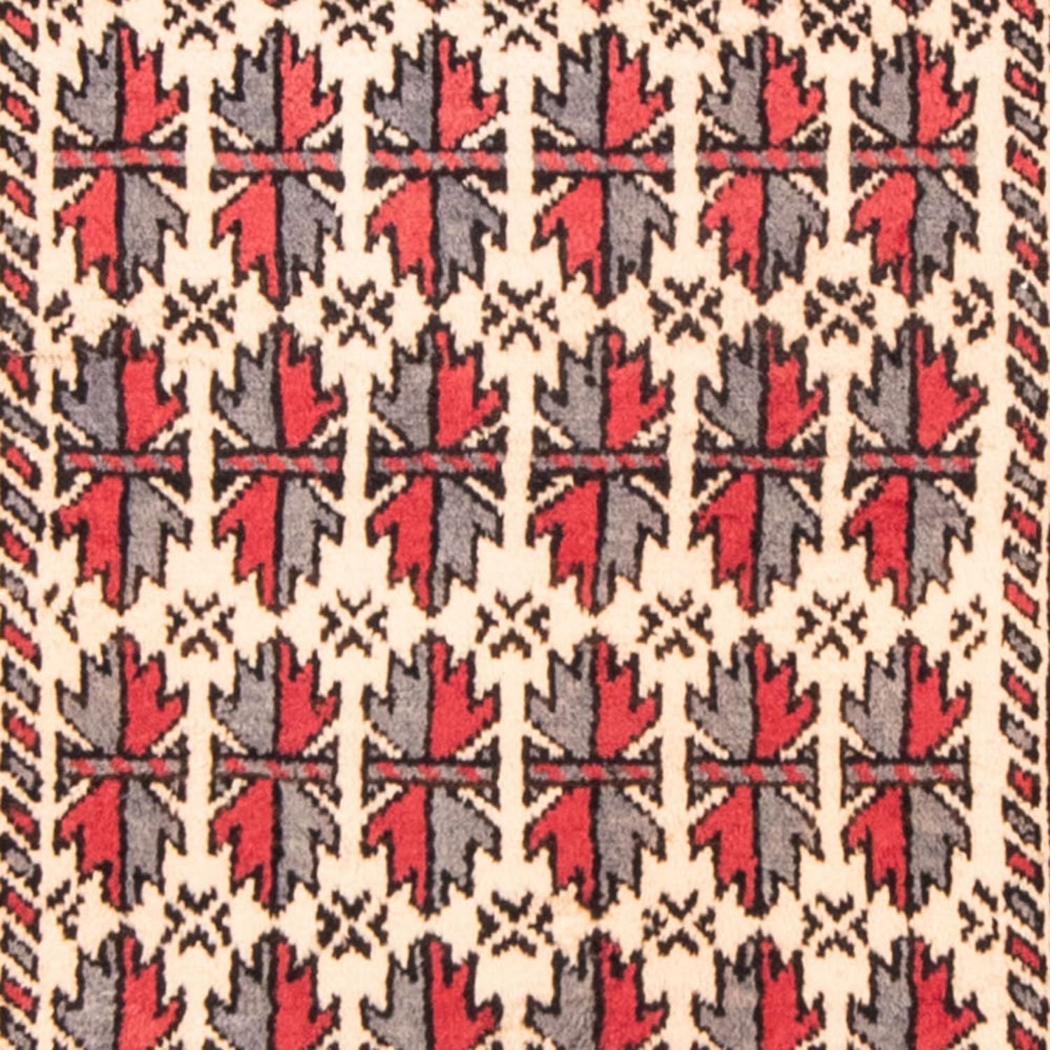Belutsch Teppich 207 x 116 cm - rot
