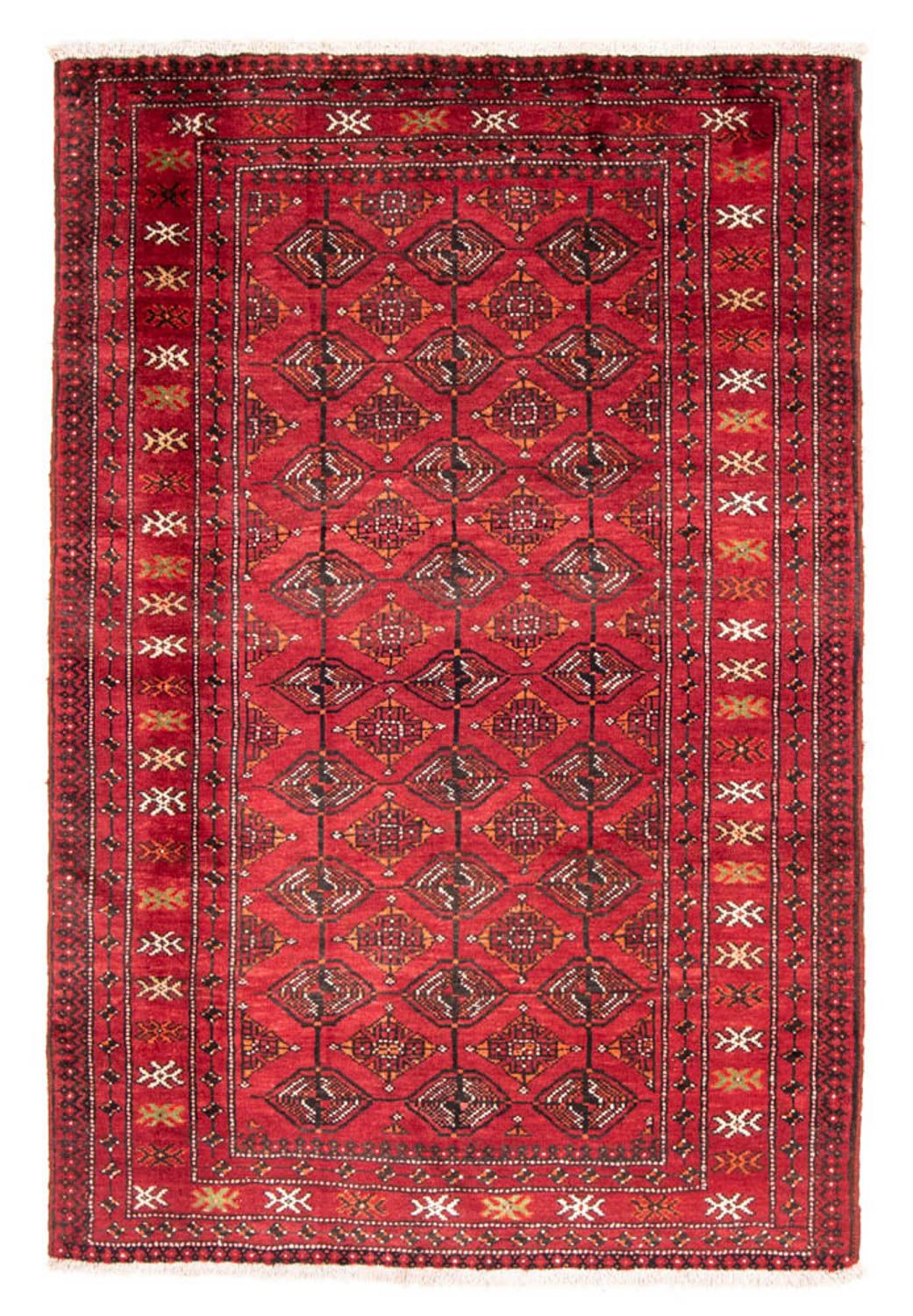 Belutsch Teppich 203 x 136 cm - rot