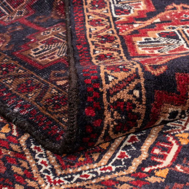 Belutsch Teppich 201 x 111 cm - mehrfarbig