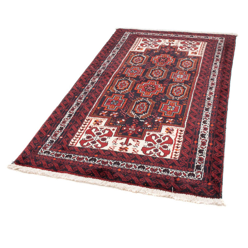 Belutsch Teppich 194 x 110 cm - rot