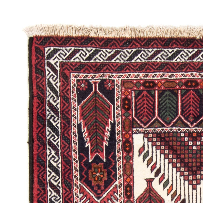 Belutsch Teppich 191 x 101 cm - rot
