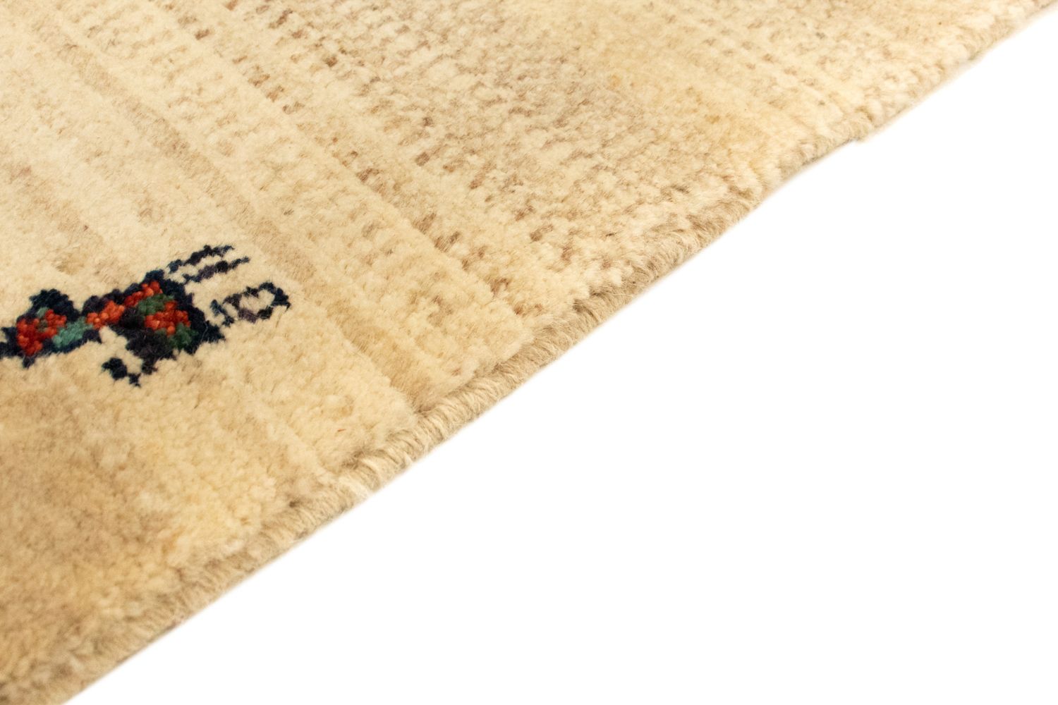 Gabbeh Teppich - Perser 133 x 78 cm - beige