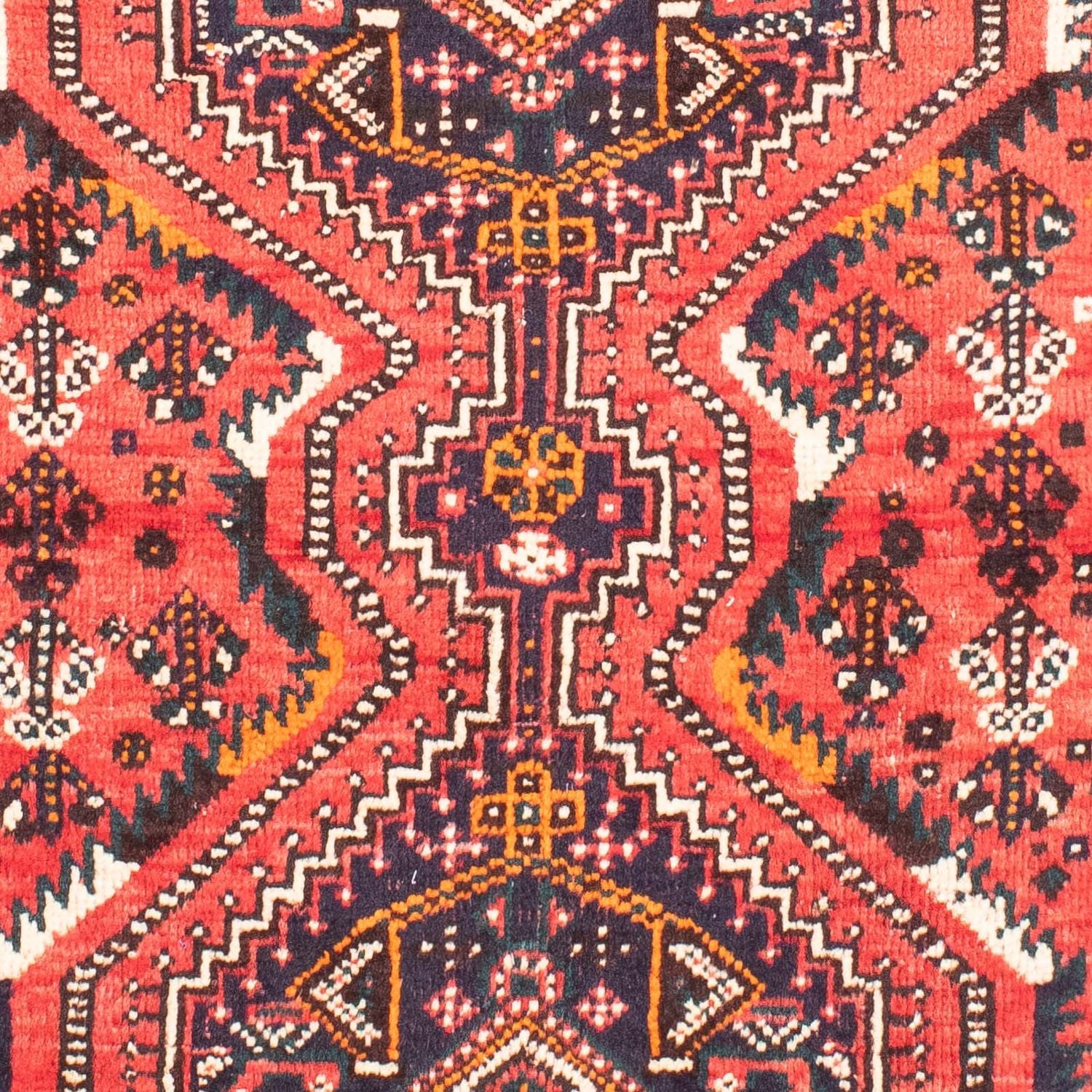 Perserteppich - Nomadic 160 x 110 cm - hellrot
