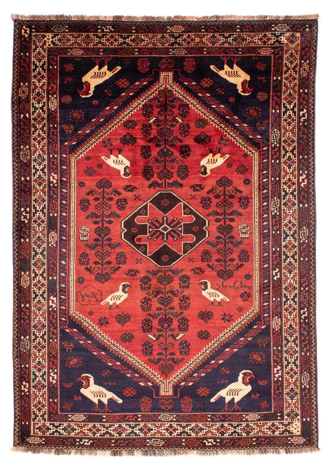 Perserteppich - Nomadic 312 x 215 cm - hellrot