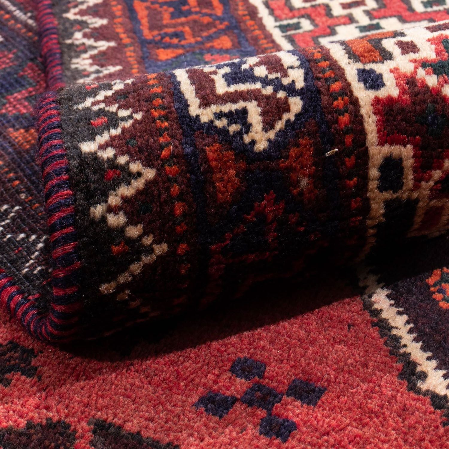 Perserteppich - Nomadic 312 x 215 cm - hellrot
