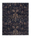 Designer Teppich 308 x 248 cm - dunkelblau