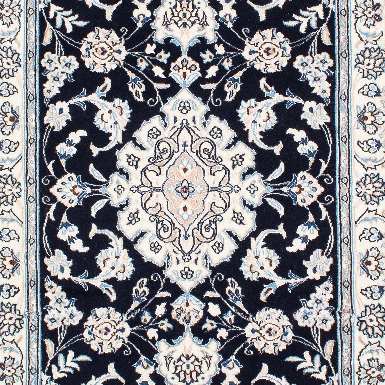 Perserteppich - Nain - Royal 295 x 78 cm Teppich Läufer