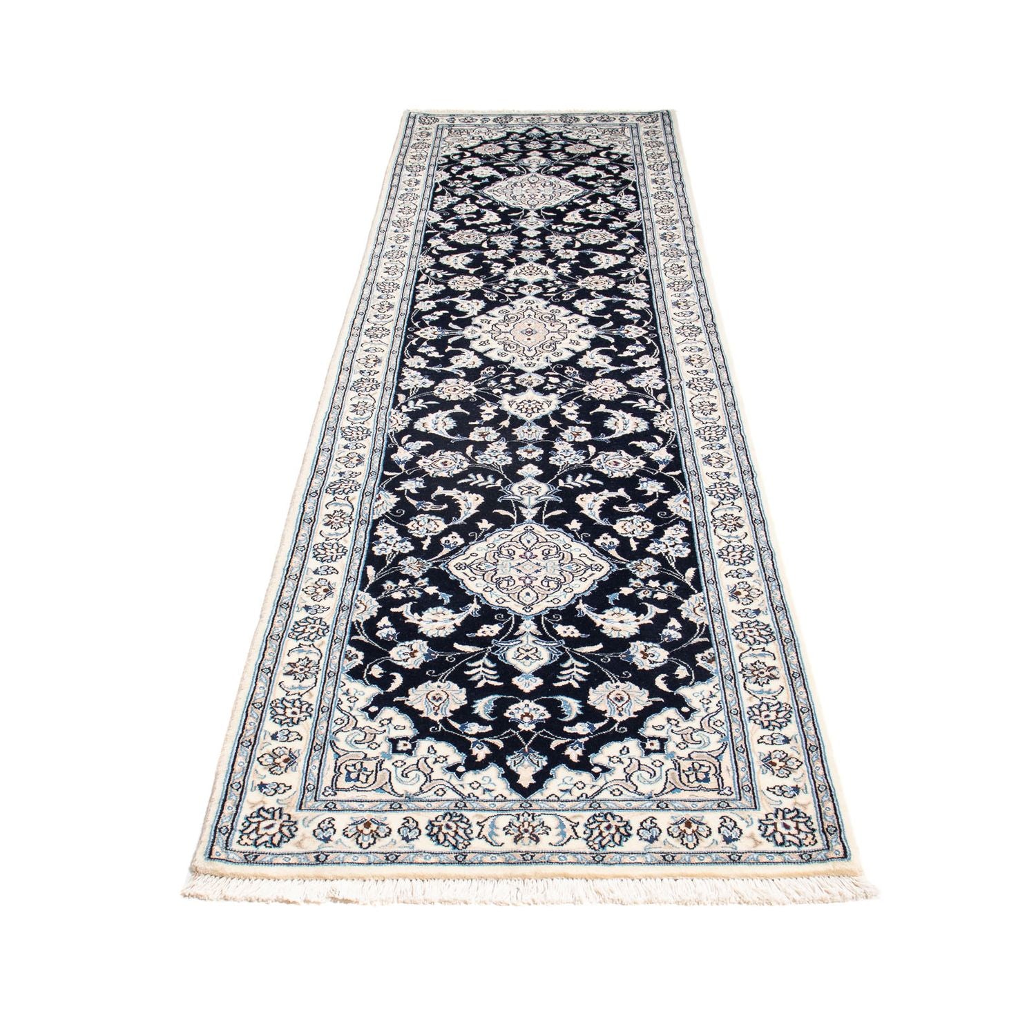 Perserteppich - Nain - Royal 295 x 78 cm Teppich Läufer