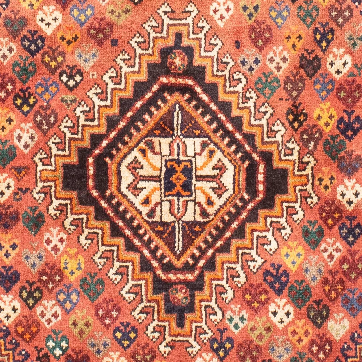 Perserteppich - Nomadic 160 x 112 cm - hellrot