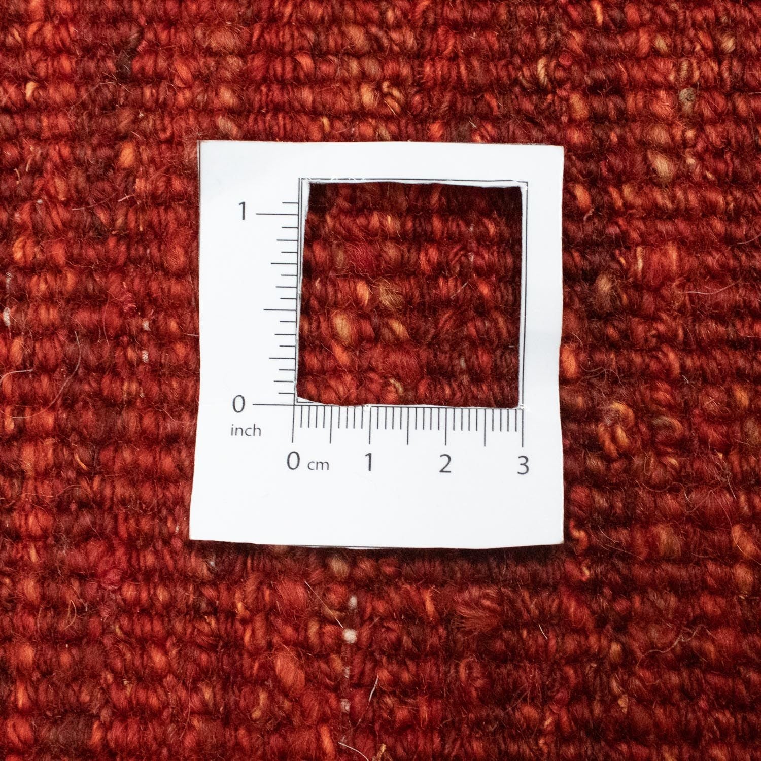 Gabbeh Teppich - Perser 189 x 152 cm - rot