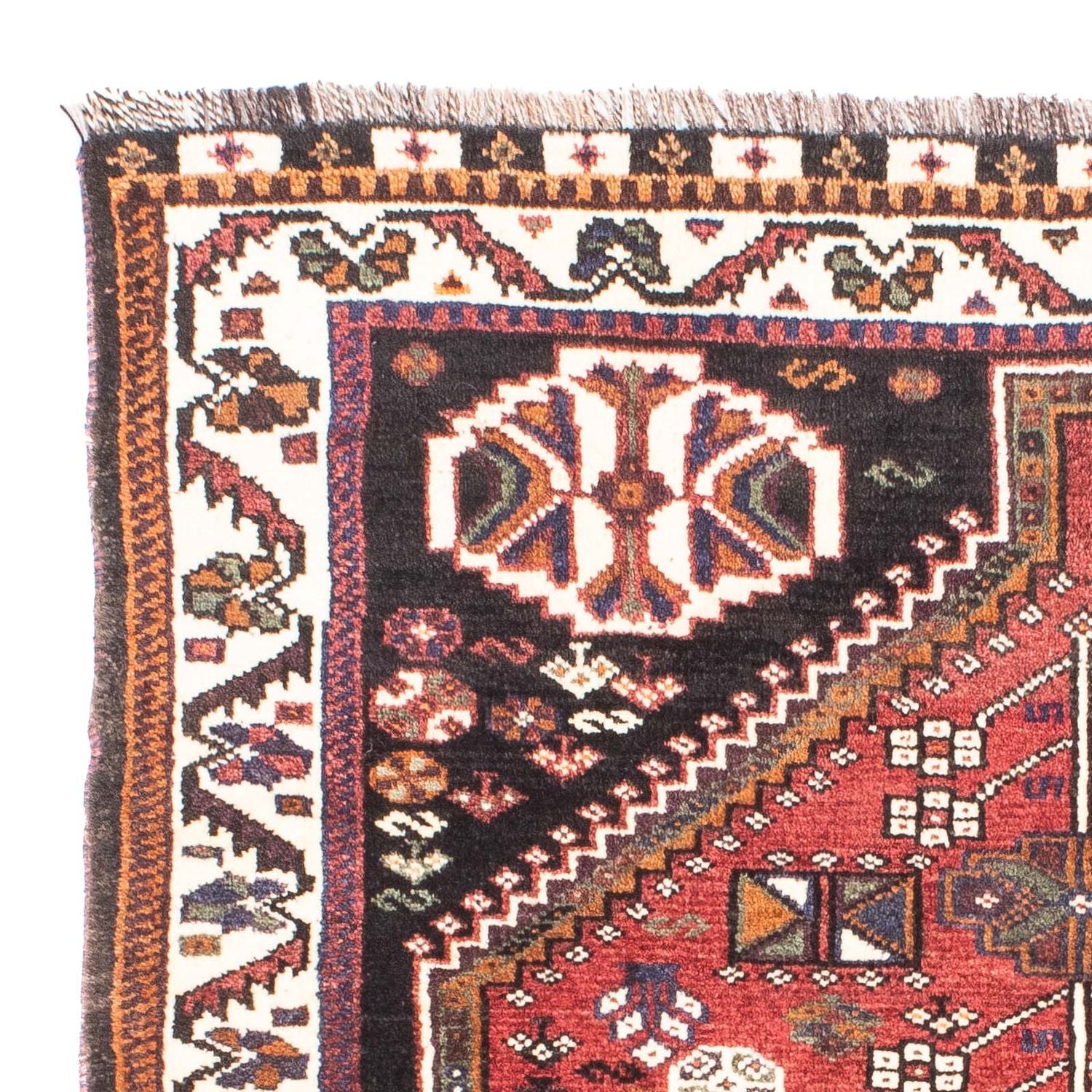 Perserteppich - Nomadic 154 x 104 cm - rot