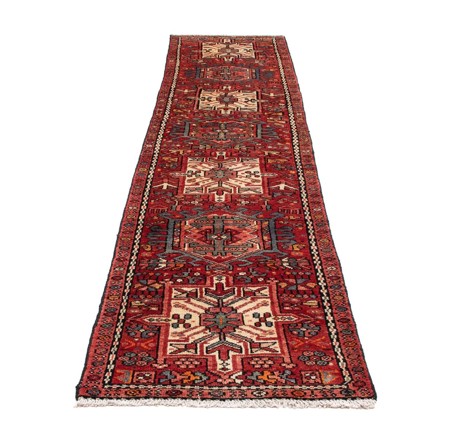 Perserteppich - Nomadic 295 x 70 cm - hellrot