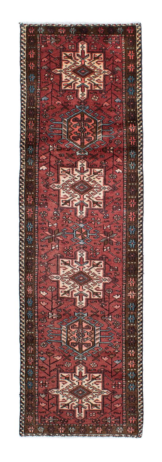 Perserteppich - Nomadic 304 x 85 cm - dunkelrot