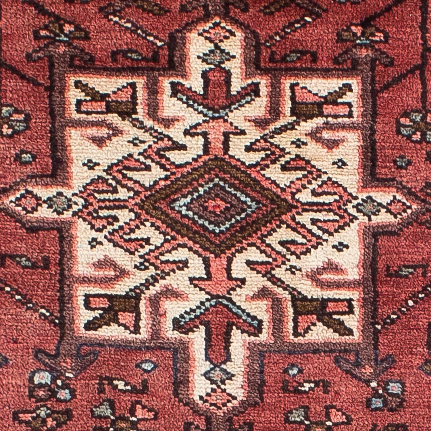 Perserteppich - Nomadic 304 x 85 cm - dunkelrot