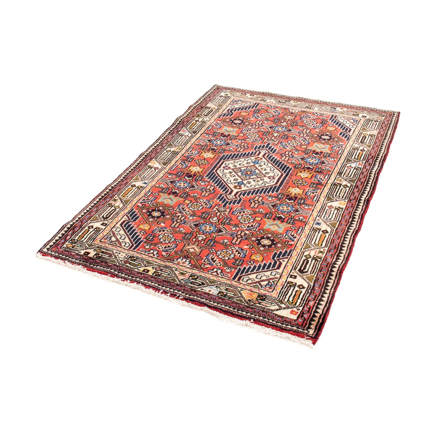 Perserteppich - Nomadic 148 x 100 cm - rot