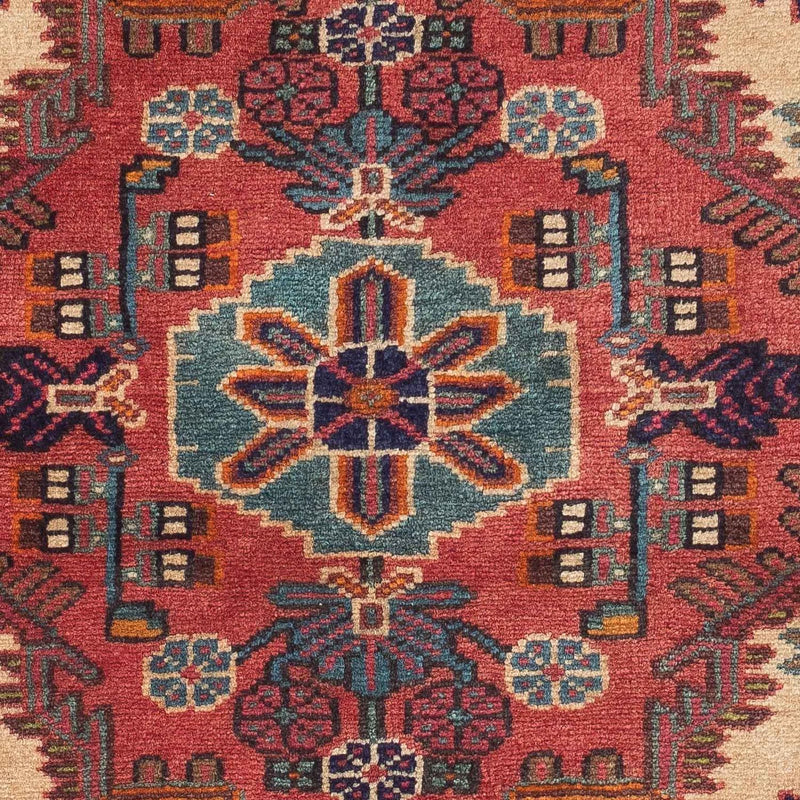 Perserteppich - Nomadic 130 x 92 cm - hellrot