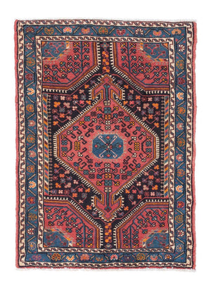 Perserteppich - Nomadic 118 x 83 cm - dunkelblau