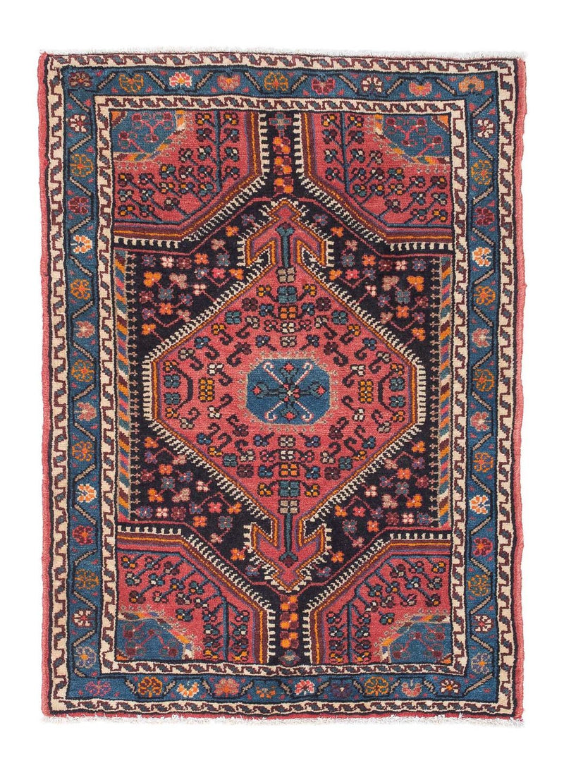 Perserteppich - Nomadic 118 x 83 cm - dunkelblau