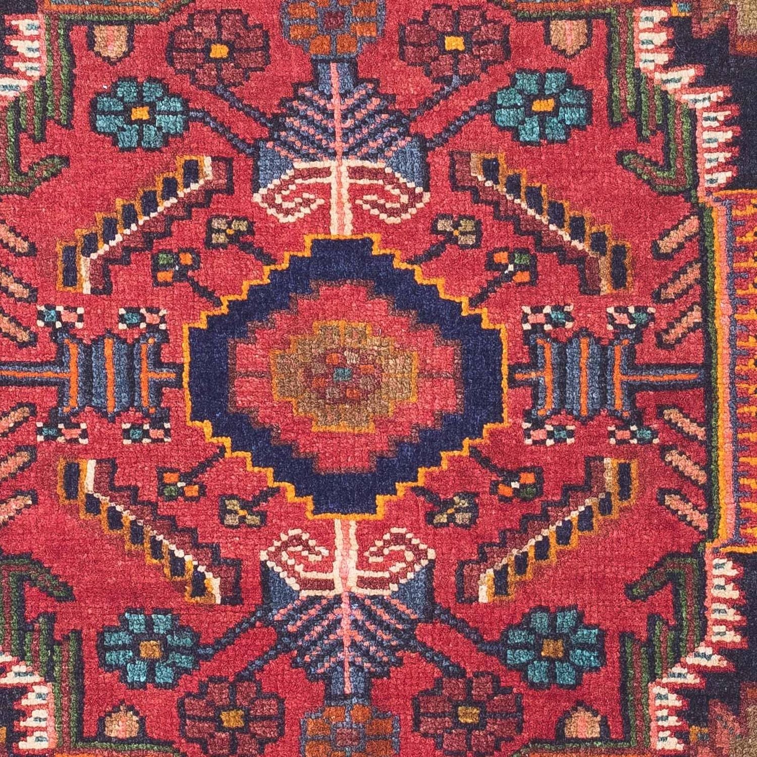 Perserteppich - Nomadic 127 x 86 cm - rot