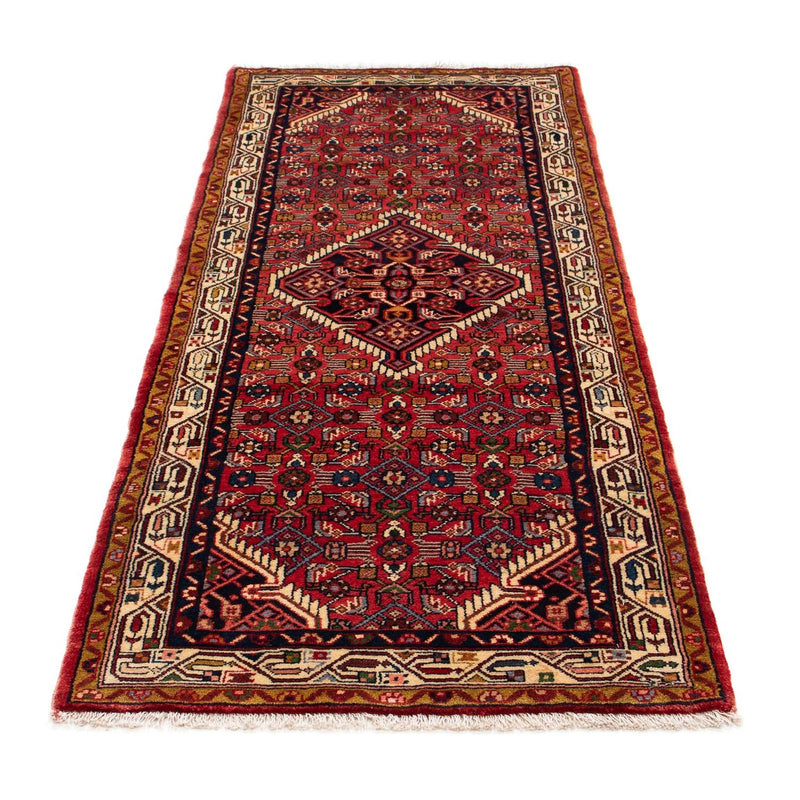 Perserteppich - Nomadic 200 x 78 cm - dunkelrot