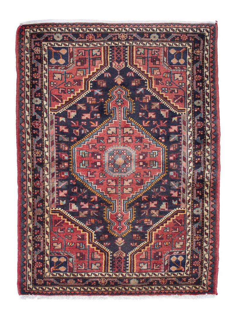 Perserteppich - Nomadic 157 x 104 cm - dunkelblau