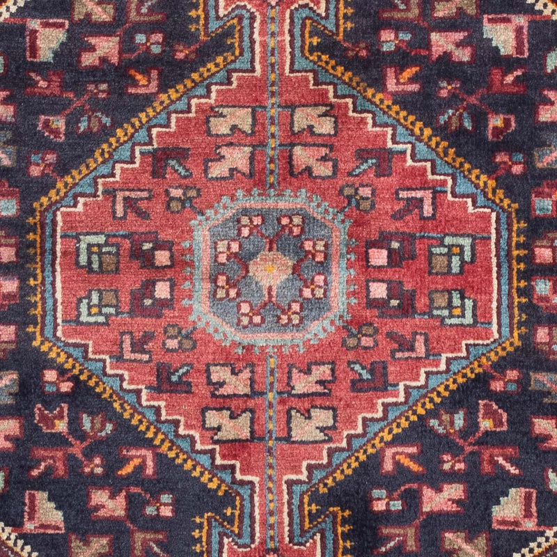 Perserteppich - Nomadic 157 x 104 cm - dunkelblau