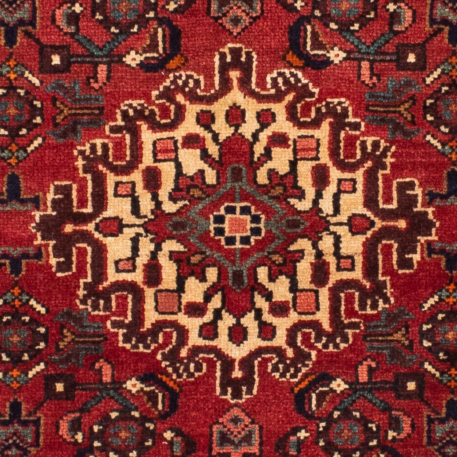 Perserteppich - Nomadic 162 x 110 cm - dunkelrot