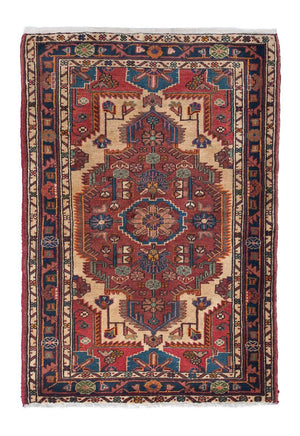 Perserteppich - Nomadic 130 x 95 cm - mehrfarbig