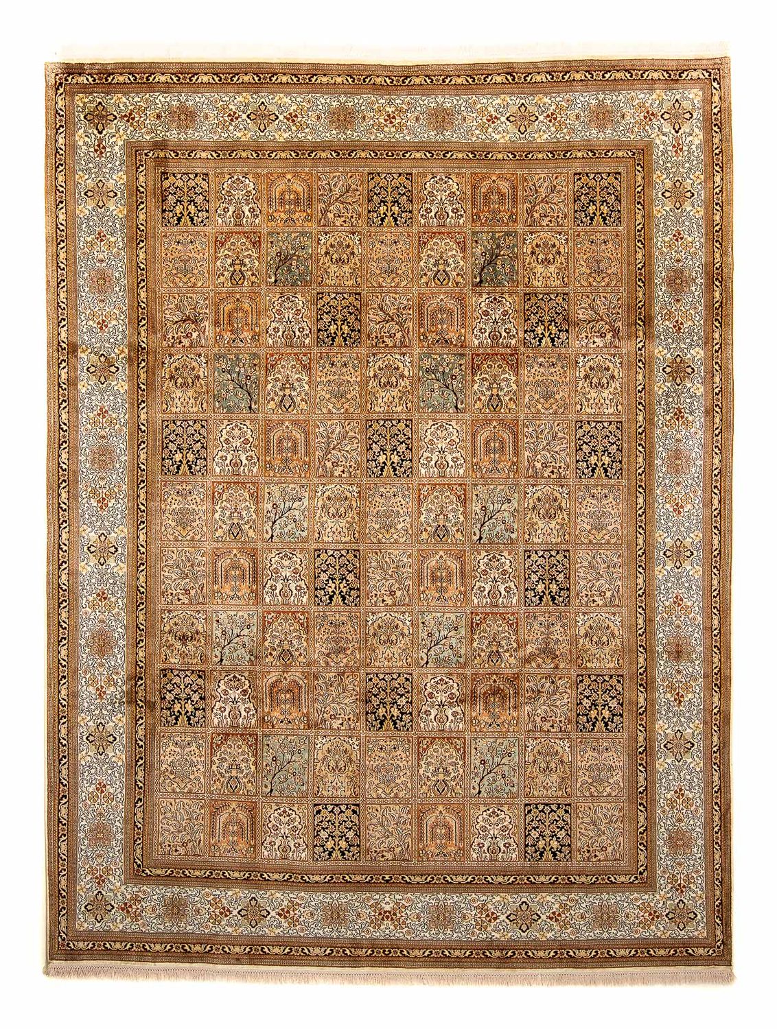 Seidenteppich - Kaschmir Seide 325 x 249 cm Wohnzimmer Teppich