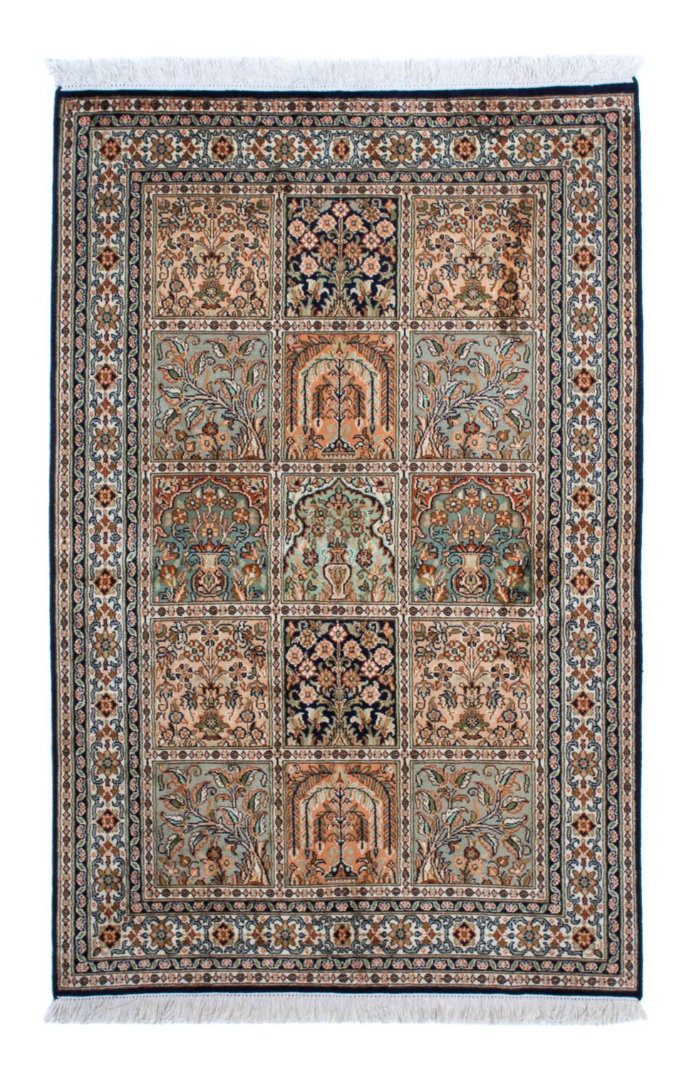 Seidenteppich - Kaschmir Seide 150 x 92 cm Teppichbrücke