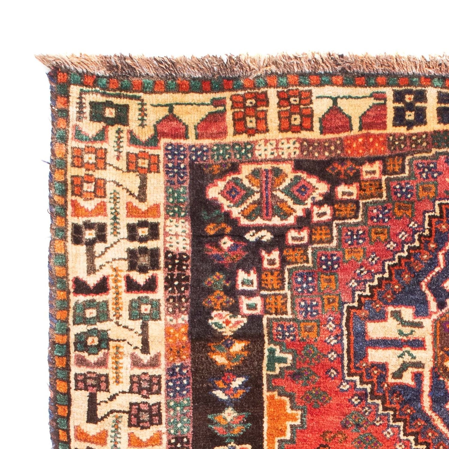 Perserteppich - Nomadic 166 x 110 cm - rot