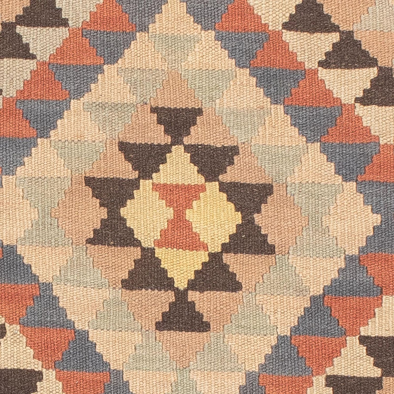 Kelim Teppich - Splash 198 x 63 cm - beige