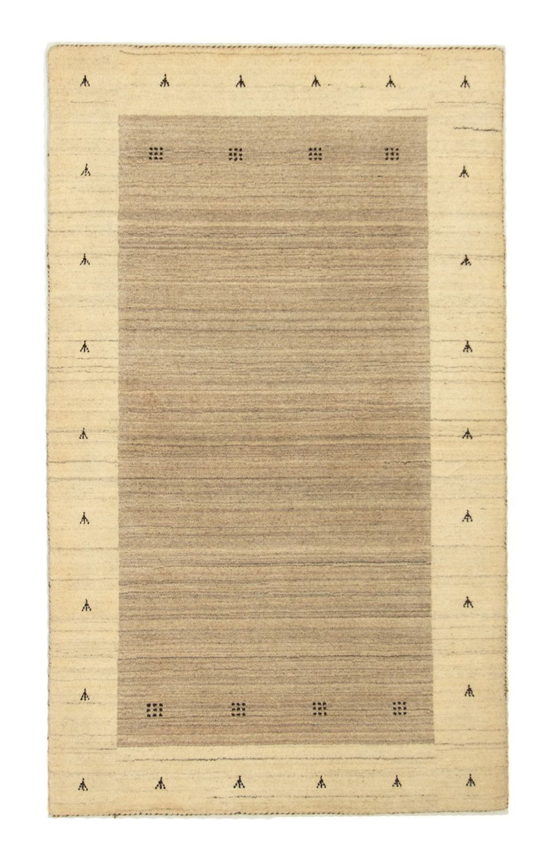 Gabbeh Teppich - Loribaft Indus 160 x 90 cm - beige
