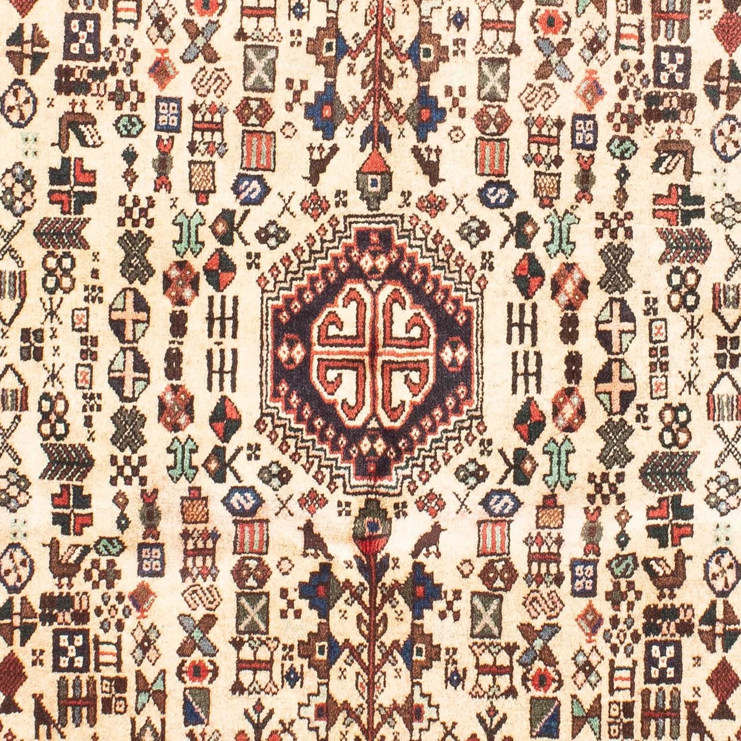 Perserteppich - Nomadic 143 x 110 cm - beige