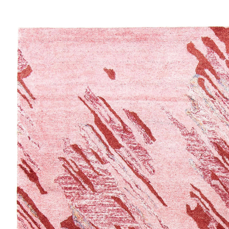 Designer Teppich 240 x 170 cm - rosa