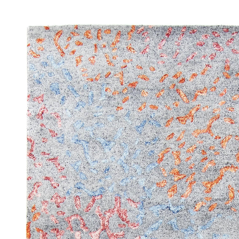 Designer Teppich 200 x 140 cm - hellblau