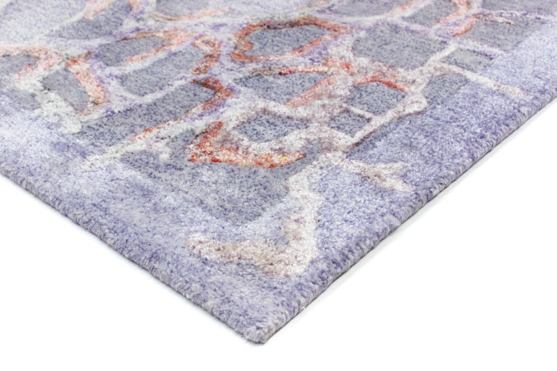 Designer Teppich 140 x 70 cm - flieder