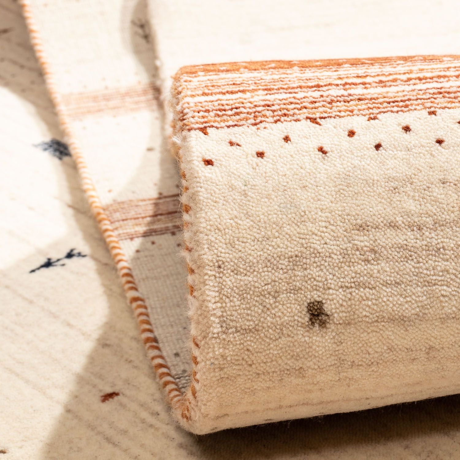 Gabbeh Teppich - Loribaft Indus 304 x 206 cm - beige
