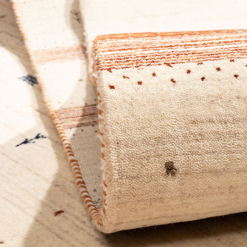 Gabbeh Teppich - Loribaft Indus 304 x 206 cm - beige