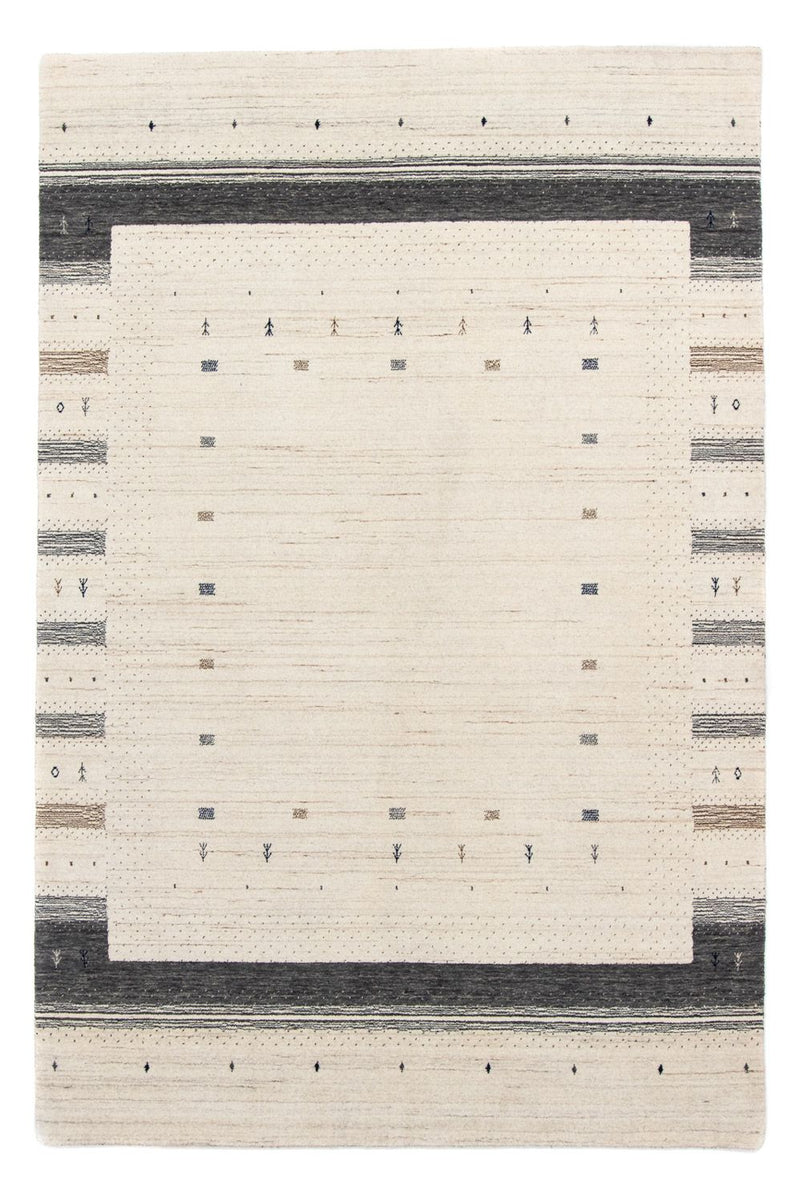 Gabbeh Teppich - Loribaft Indus 245 x 169 cm - beige