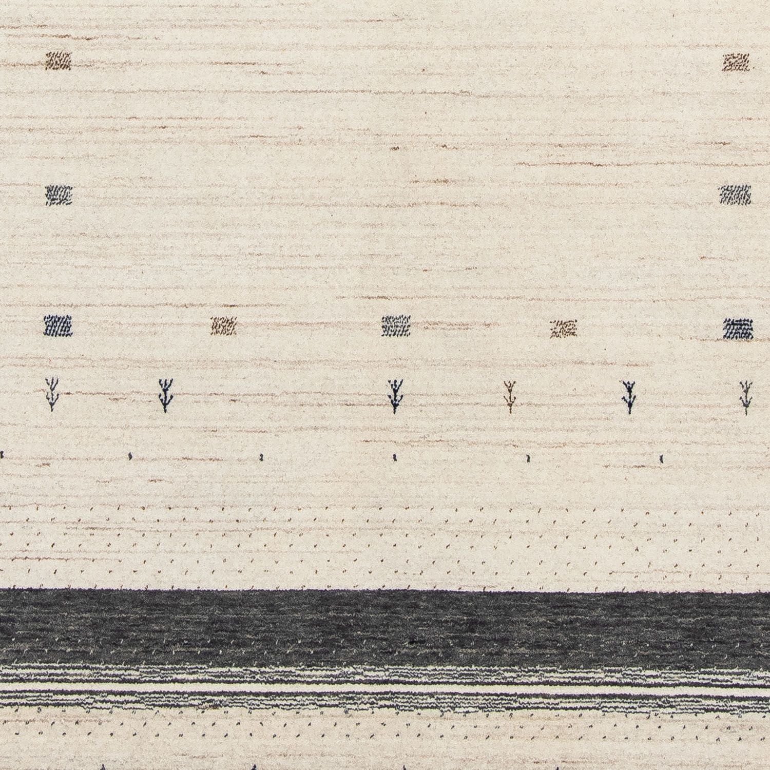 Gabbeh Teppich - Loribaft Indus 245 x 169 cm - beige