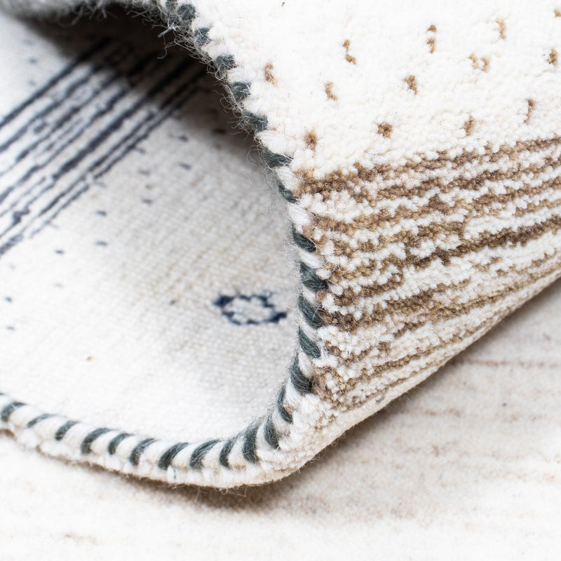 Gabbeh Teppich - Loribaft Indus 245 x 169 cm - beige