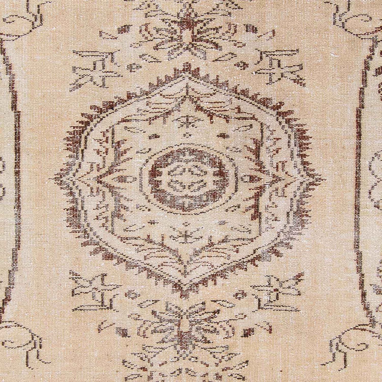 Vintage Teppich 267 x 178 cm - hellbeige