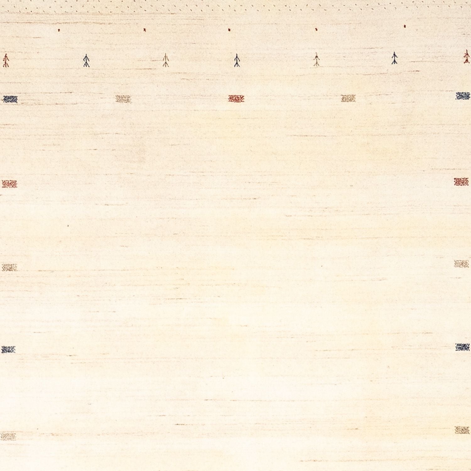 Gabbeh Teppich - Loribaft Indus 346 x 254 cm - beige