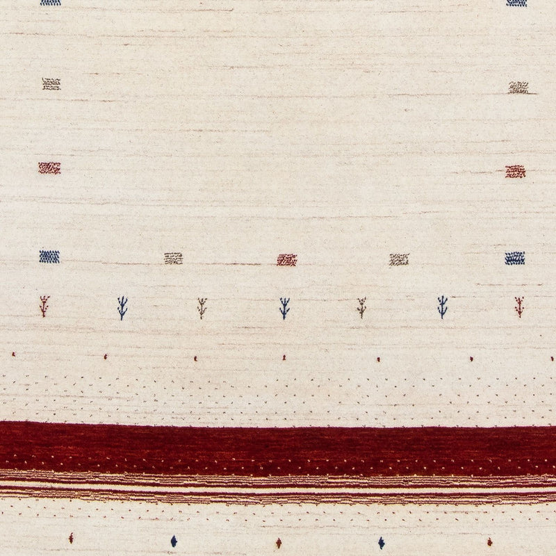 Gabbeh Teppich - Loribaft Indus 245 x 170 cm - beige
